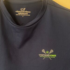 Vineyard Vines Navy Performance Tee